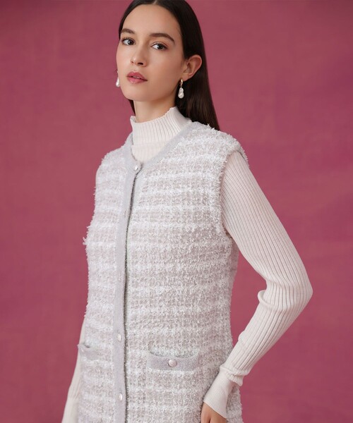 ANAYI（アナイ） ワンピース モールツイードワンピース : ZOZOTOWN