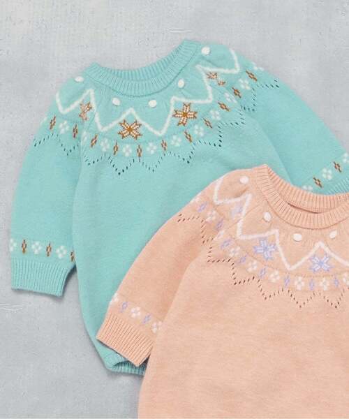 apres les cours（アプレレクール） ベビー服 ロンパース ノルディック