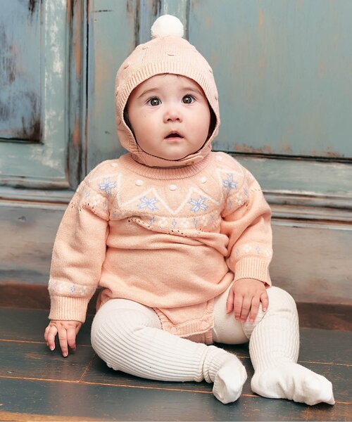 apres les cours（アプレレクール） ベビー服 ロンパース ノルディック