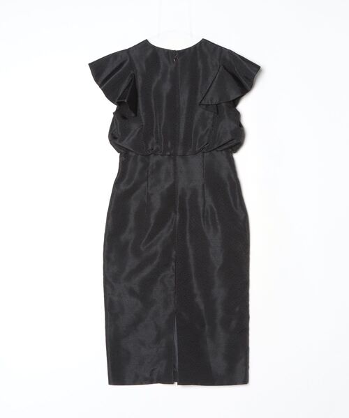 「CORTES WORKS」 ノースリーブワンピース 36 ブラック レディース_画像2