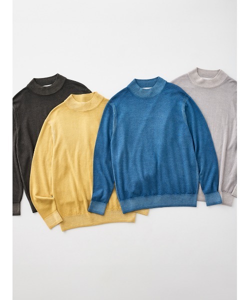 アウール　モックネックニット　AOURE Lサイズ　ウォッシャブル B.R.ONLINE - Style Web Magazine & Online Shop | ビー・アール