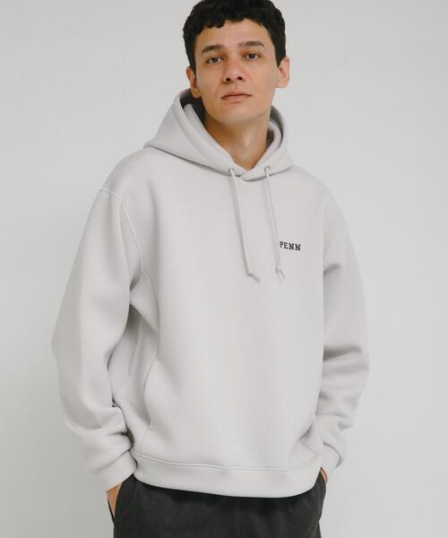 URBAN RESEARCH Sonny Label パーカー カレッジプリントダンボール