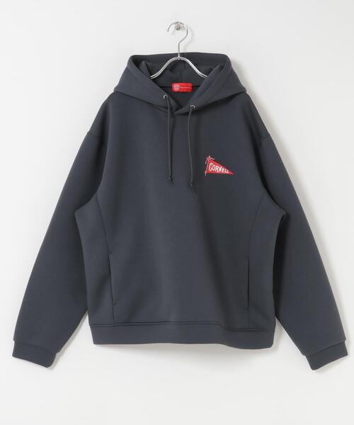 URBAN RESEARCH Sonny Label パーカー カレッジプリントダンボール