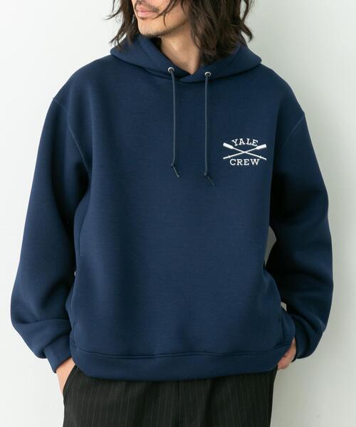 URBAN RESEARCH Sonny Label パーカー カレッジプリントダンボール