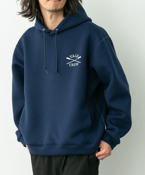 URBAN RESEARCH Sonny Label パーカー カレッジプリントダンボール