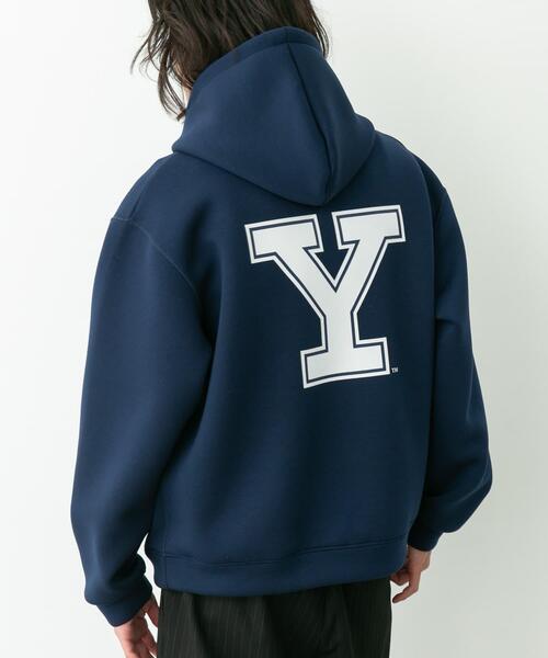 URBAN RESEARCH Sonny Label パーカー カレッジプリントダンボール 