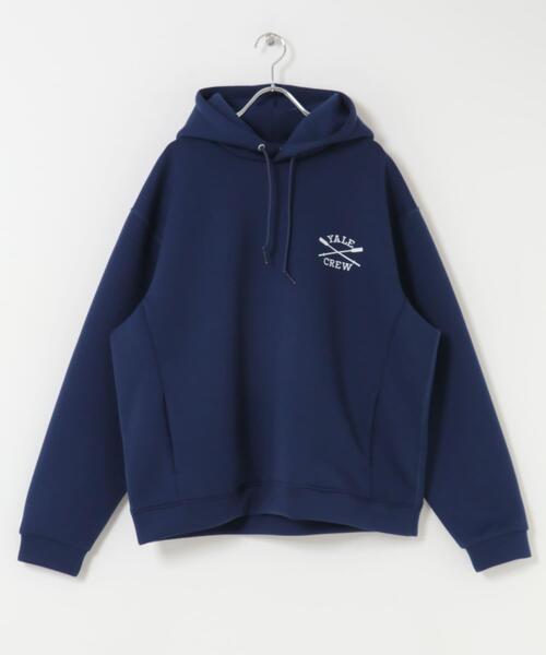 URBAN RESEARCH Sonny Label パーカー カレッジプリントダンボール