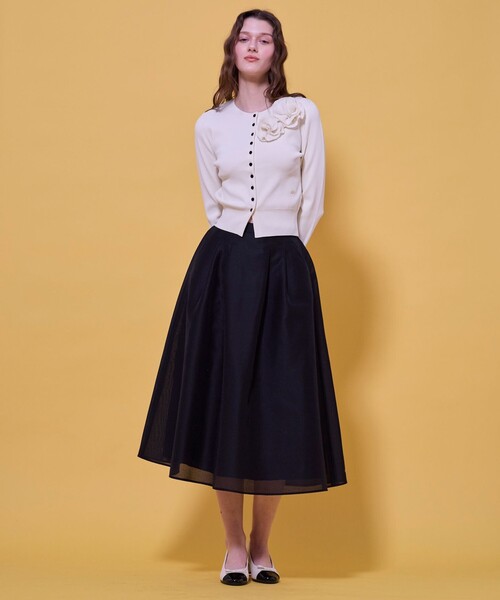 TOCCA（トッカ） カーディガン GLOW CORSAGE KNIT ニットカーディガン