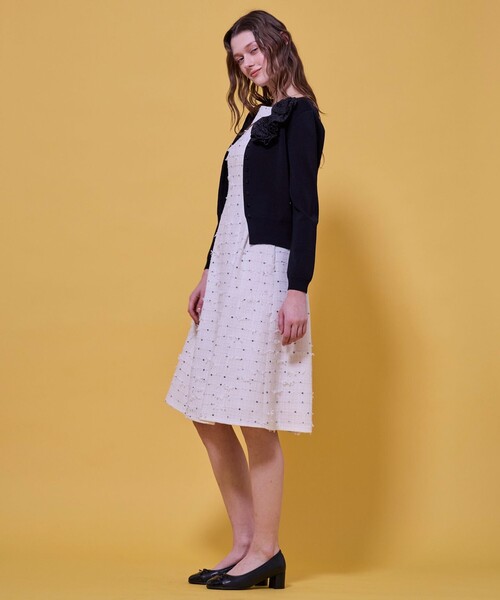 TOCCA（トッカ） カーディガン GLOW CORSAGE KNIT ニットカーディガン