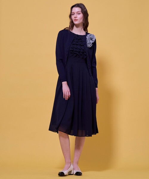 TOCCA（トッカ） カーディガン GLOW CORSAGE KNIT ニットカーディガン