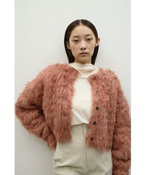 STYLEMIXER（スタイルミキサー） カーディガン メランジシャギー