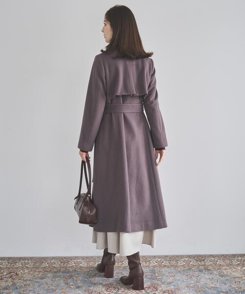 SWINGLE（スウィングル） ステンカラーコート コート ウールスタンド