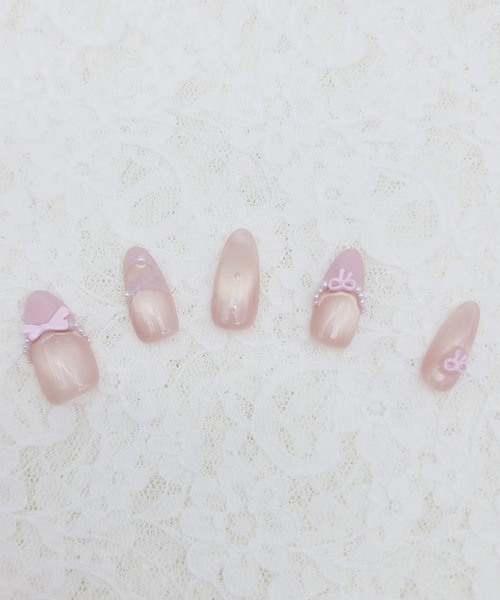 Lace Ladies（レースレディース） ネイルチップ ネイルシール パール