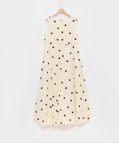 「petit main LIEN」 ノースリーブワンピース FREE ブラック レディース_画像4