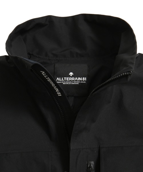 「DESCENTE ALLTERRAIN」 中綿ブルゾン S ブラック メンズ_画像3