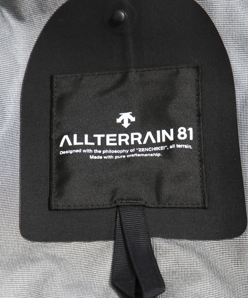 「DESCENTE ALLTERRAIN」 中綿ブルゾン S ブラック メンズ_画像4