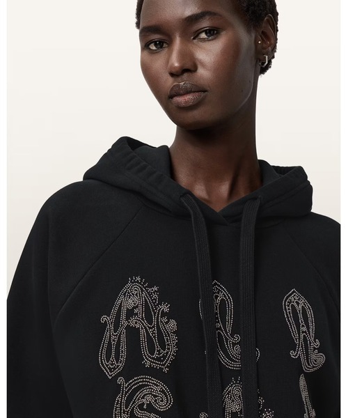 ALLSAINTS（オールセインツ） パーカー ELLA OVERSIZED TALON HOODIE