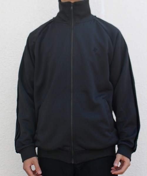 「BEVERLY HILLS POLO CLUB」 ジャージブルゾン LL ベージュ メンズ_画像5