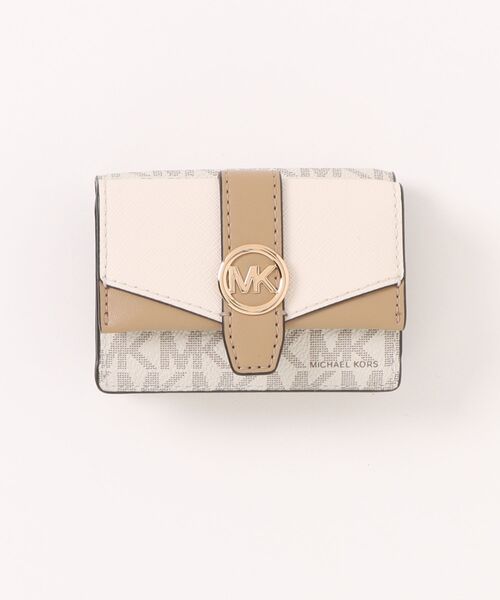 マイケルコース 財布 GREENWICH XS FLAP TRIFOLD ミニ③ MICHAEL KORS（マイケルコース） 財布 GREENWICH XS FLAP TRIFOLD
