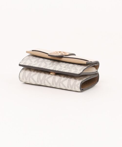 マイケルコース 財布 GREENWICH XS FLAP TRIFOLD ② マイケル・コース GREENWICH XS FLAP TRIFOLD ウォレット - メルカリ