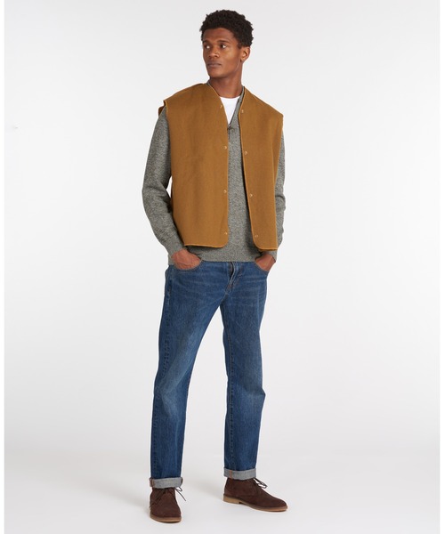 Barbour（バブアー） ベスト 40 ブラウン メンズ : ZOZOTOWN Yahoo!店