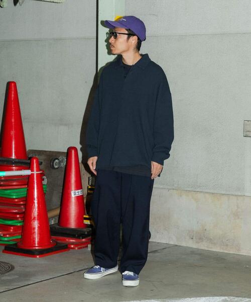 ポロシャツ 「UR TECH」Dad TECH ポロプルオーバー メンズ Wide Dad