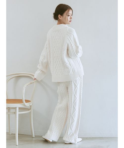 gelato pique（ジェラートピケ） パジャマ ルームウェア スフレアラン