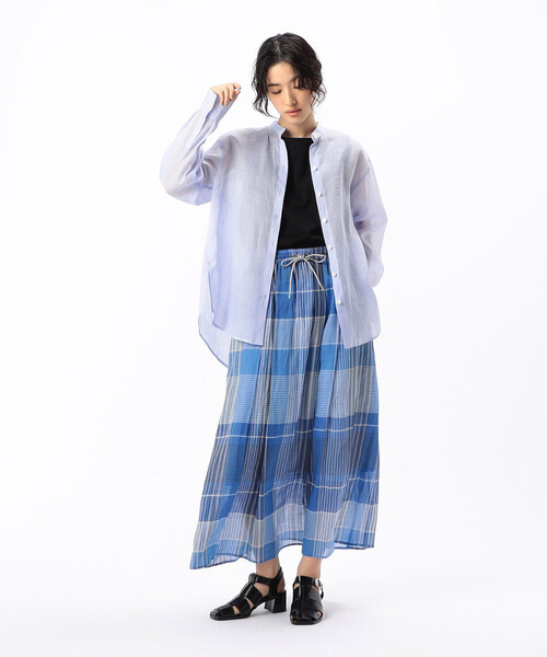 Gabardine K.T（ギャバジンK.T） ブラウス シャツ 「 +サイズ 