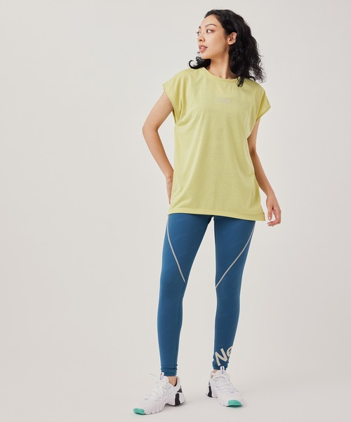 「NERGY」 半袖Tシャツ FREE ライトグレー レディース_画像6