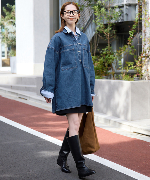 SLOBE IENA（スローブイエナ） ブラウス シャツ LE DENIM フィールド