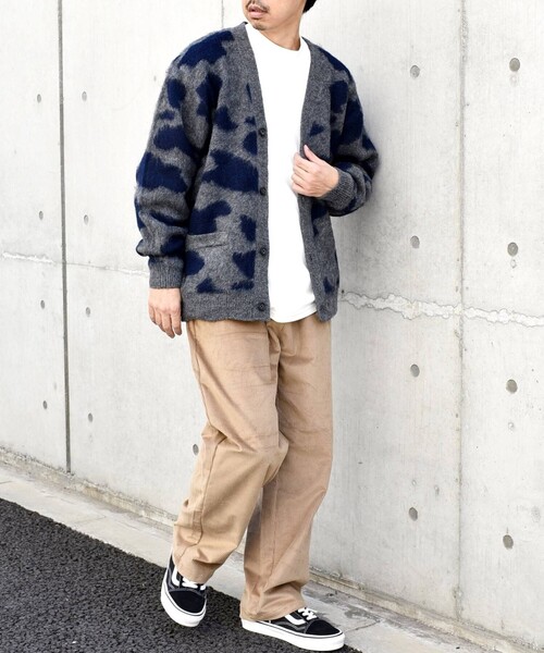 SHIPS any 「SHIPS any」 ニットカーディガン SMALL ベージュ メンズ