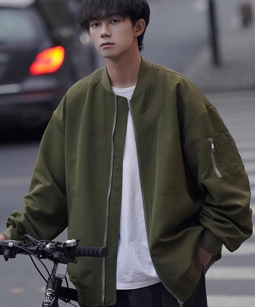 Ressaca（レサーカ） ma1 ma-1 オーバーサイズMA-1ブルゾン メンズ