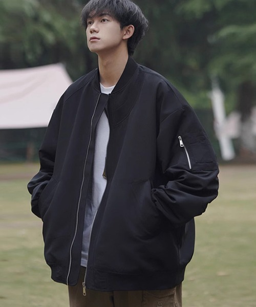 Ressaca（レサーカ） ma1 ma-1 オーバーサイズMA-1ブルゾン メンズ