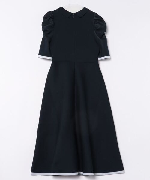 「Maglie le cassetto」 ニットワンピース 7号 ネイビー レディース_画像2