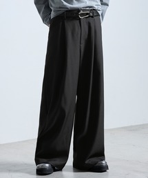 SERACE ワイドパンツ スラックス 「SERACE」One tuck drape wide