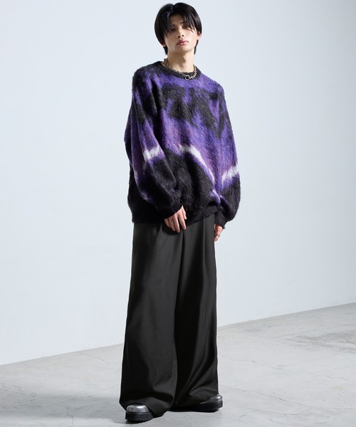 SERACE ワイドパンツ スラックス 「SERACE」One tuck drape wide
