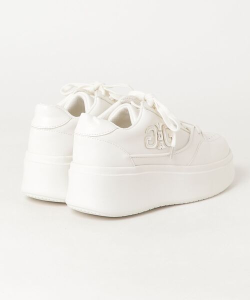 「GYDA」 ハイカットスニーカー SMALL オフホワイト レディース_画像2