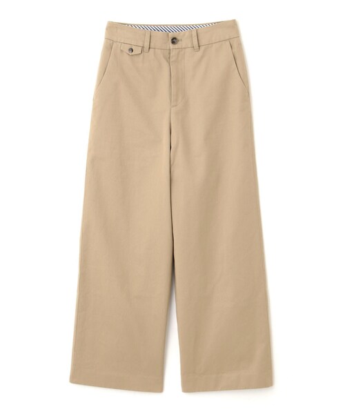 「human woman」 チノパンツ MEDIUM ネイビー レディース_画像9