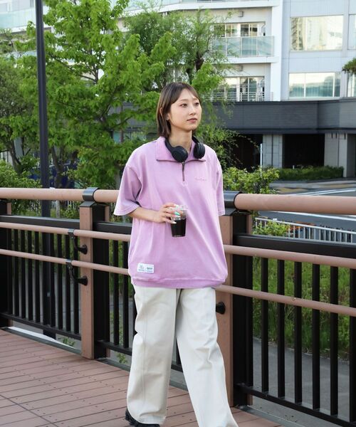 BEN DAVIS（ベンデイビス） tシャツ 「」VNTG 1/4 TOP / ハーフジップ