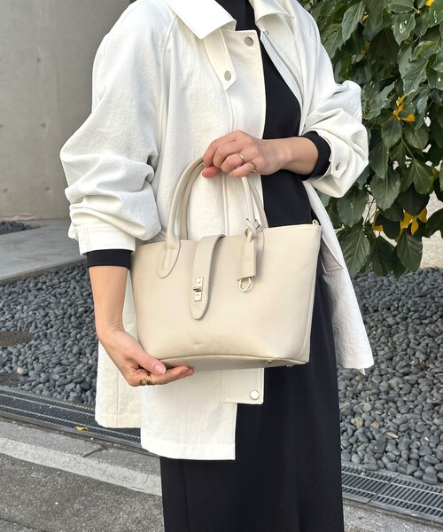 NOLLEY'S（ノーリーズ） トートバッグ HINERIフラップトートバッグ