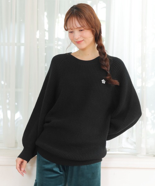 MARY QUANT（マリークヮント） ニット セーター マリークワント 畦編み