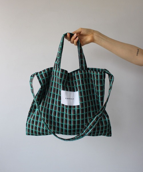 「SANSeLF」 2WAYバッグ FREE グリーン レディース_画像2