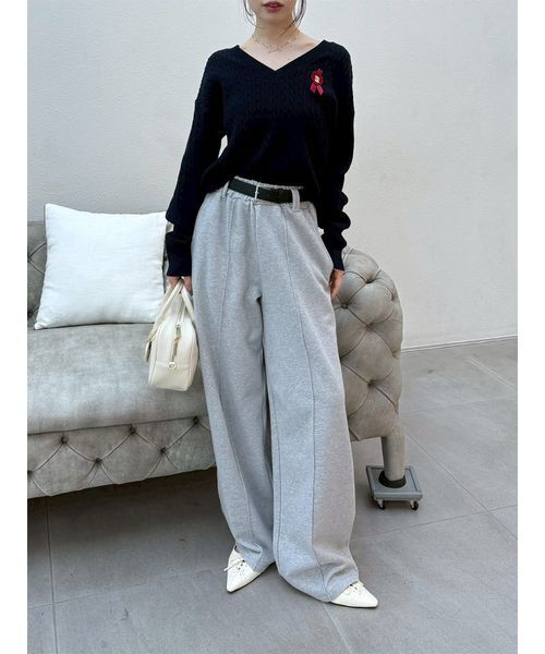 LILY BROWN（リリーブラウン） パンツ 「WEB限定00サイズ」ベルト付き