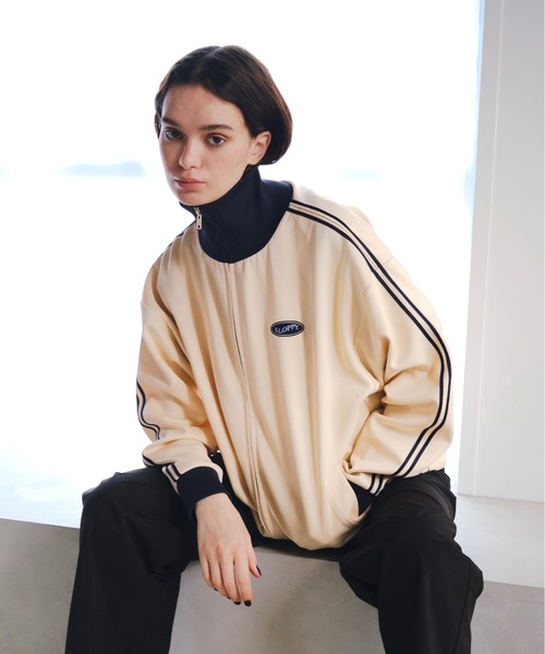 「WHO'S WHO gallery」 ブルゾン FREE ネイビー レディース_画像2