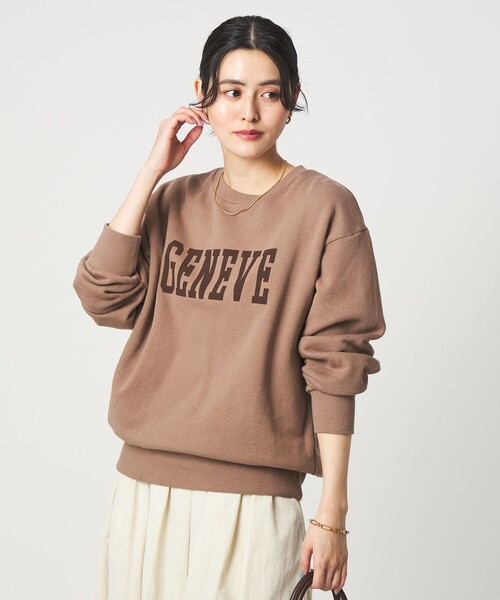 エバーグリーン　ボックスロゴスウェット green label relaxing（グリーンレーベルリラクシング） トレーナー