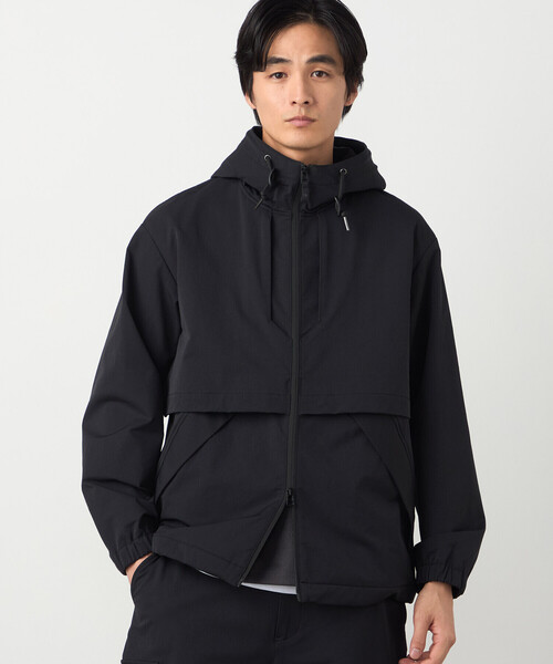 ★ BONJOURMADAME 日本製　マウンテンパーカー　ナイロン　ジャケット ☆ BONJOURMADAME 日本製 マウンテンパーカー ナイロン ジャケット