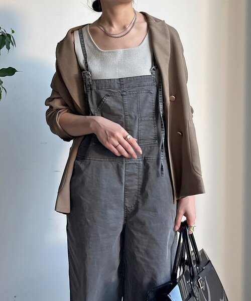 DouDou（ドゥドゥ） オールインワン ストレッチツイルピグメント加工