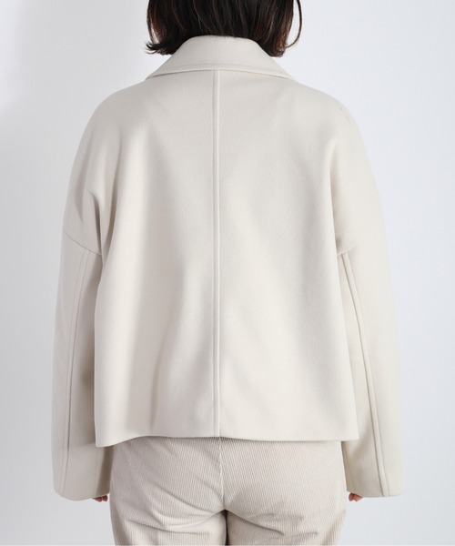 「cepo」 ピーコート M ブラウン レディース_画像6