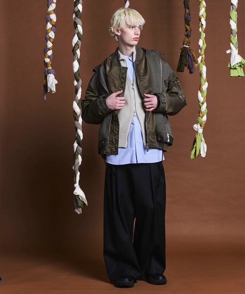 MAISON SPECIAL メゾンスペシャル　チョッキ MAISON SPECIAL（メゾンスペシャル） ベスト ジレ Cotton Stretch