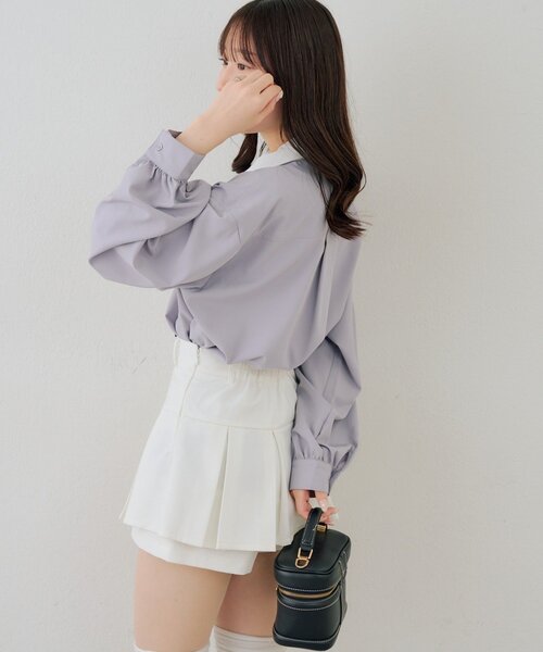 ANOTHER BRANCH OLIVE des OLIVE ブラウス シャツ フリルブラウス